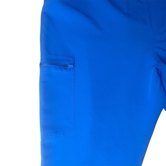 Figs royal blue Yola skinny scrub pants size XL - Picture 5 of 13